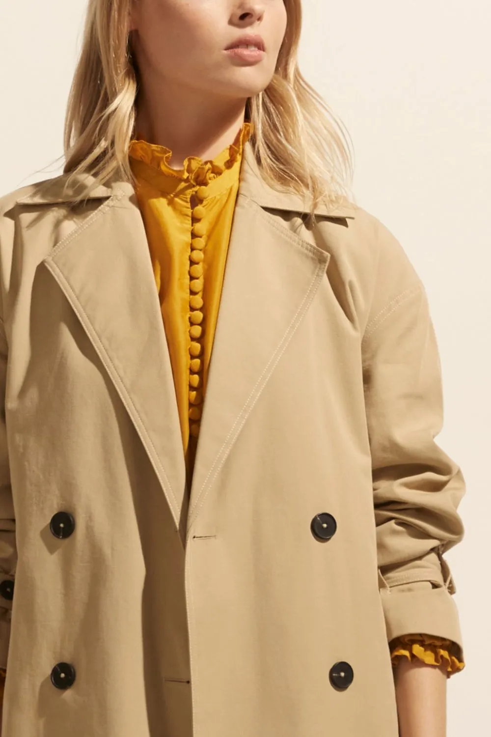 Zoe Kratzmann Agent Coat